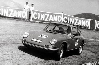 Eberhard Mahle, Porsche 911S, Roßfeldrennen 1966