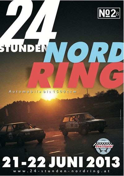 24 Stunden Nordring Plakat
