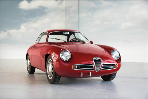 1961 Alfa Romeo Giulietta Sprint Zagato Schätzwert € 340.000 - 440.000 Auktion 21. Oktober 2017