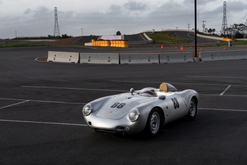 Bester Deutscher wurde der Porsche 550A Spyder (1957) mit 4,21 Millionen Euro.  Foto: Auto-Medienportal.Net/Sothebys