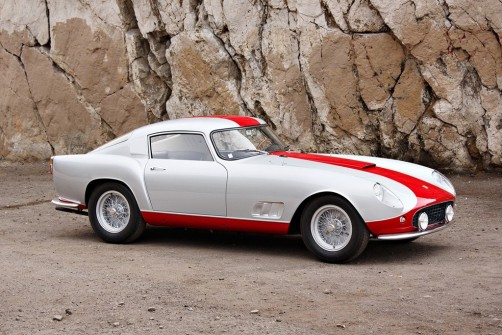 2019 in Monterey versteigert: 1958er Ferrari 250 GT Coupe, 4 590 000 Euro.  Foto: Auto-Medienportal.Net/Gooding & Company