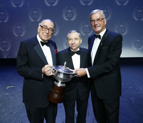 Paris 2013: Martin Pfundner erhält von der FIA den Preis für sein Lebenswerk