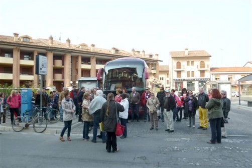 Teilnehmer der Busreise nach Grado