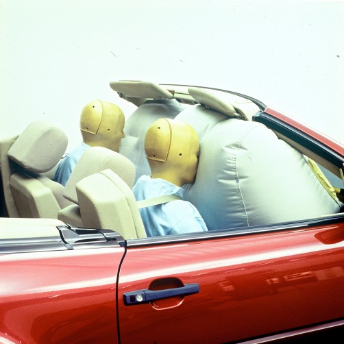 Fahrer- und Beifahrerairbag.  Foto: Auto-Medienportal.Net/Daimler