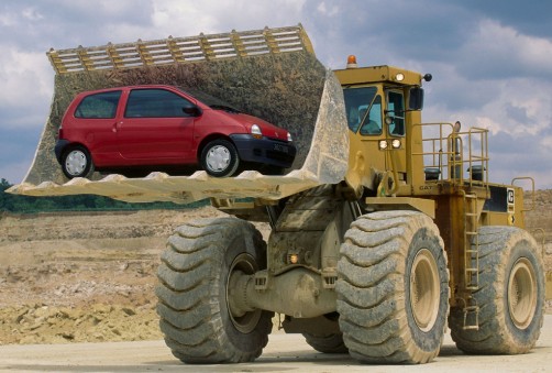 25 Jahre Renault Twingo, passend für jede Schaufel.  Foto: Auto-Medienportal.Net/Renault
