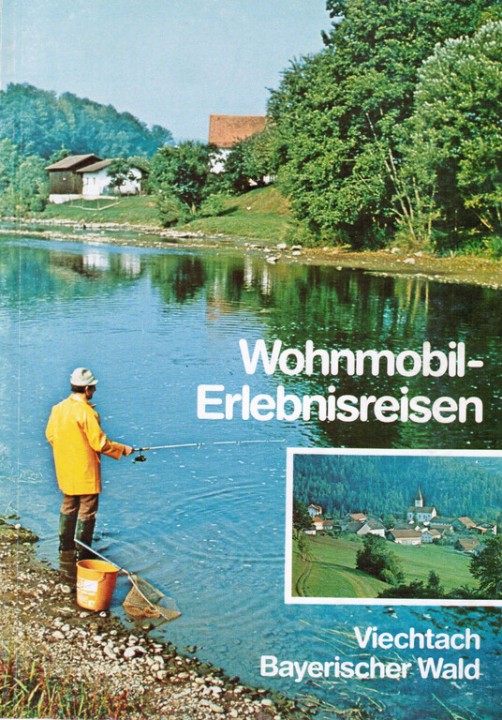 Modell Viechtach: Der Senior der Schnitzmühle stand Modell mit Angel.  Foto: Auto-Medienportal.Net