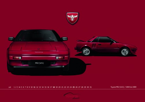 Toyota-Classic-Kalender 2021.  Foto: Auto-Medienportal.Net/Toyota