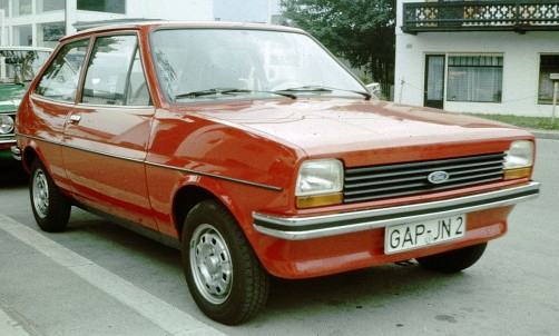 Ford Fiesta I, Quelle: Wikipedia / Charles01