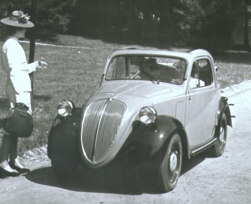 Premiere in Genf: Fiat 500 im Jahr 1937. Foto: Auto-Medienportal.Net/Fiat 