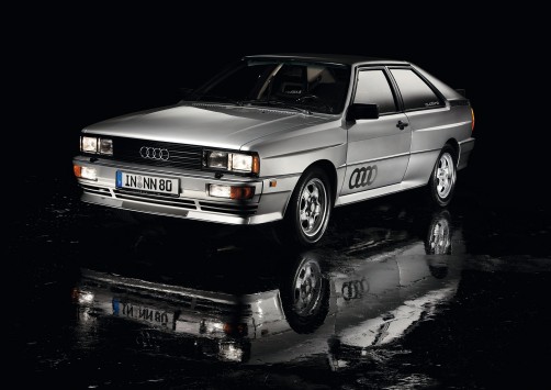 Premiere in Genf: Audi Quattro, 1980. Foto: Auto-Medienportal.Net 