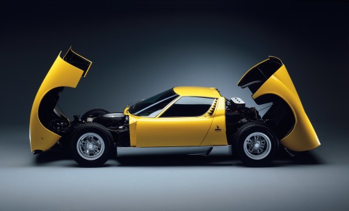 Premiere in Genf: Lamborghini Miura 1966. Foto: Auto-Medienportal.Net/Lamborghini 