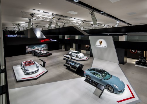 Porsche-Ausstellung in Berlin.  Foto: Porsche 