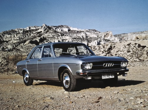 Audi 100 der ersten Generation (ab 1968).  Foto: Auto-Medienportal.Net/Audi