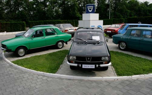 Ahnengalerie von Dacia.  Foto: Auto-Medienportal.Net/Axel F. Busse
