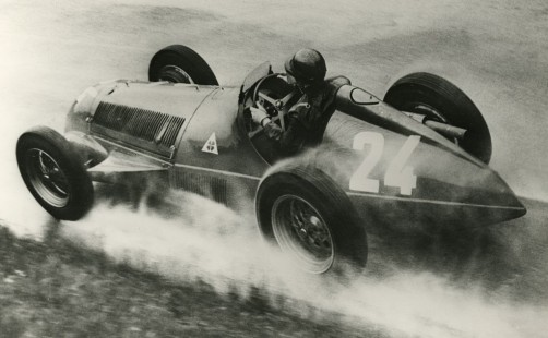 Juan Manuel Fangio im Alfa Romeo Tipo 159 beim Grand Prix in Bern (1951).  Foto: Auto-Medienportal.Net/FCA