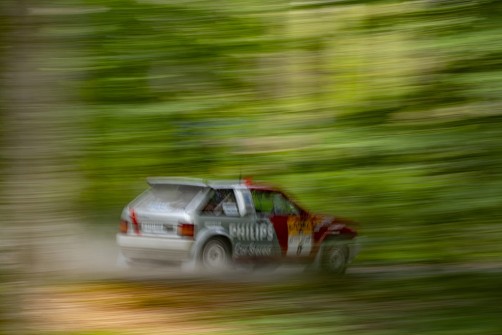 ADAC-Eifel-Rallye-Festival 2019: Artgerechte Quertreiberei.  Foto: Auto-Medienportal.Net/Seat