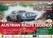 Plakat Austrian Rallye Legends powered by ARBÖ 2017: 