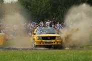 Historische Rallye-Boliden geben in der Eifel Gas