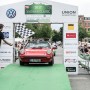 Sachsen Classic 2017: Zieleinfahrt der ersten Etappe in Zwickau.  Foto: Auto-Medienportal.Net/Porsche