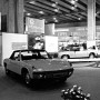 Porsche 914/4 (links) und 914/6 bei der Internationalen Automobilausstellung (IAA) in Frankfurt 1969.  Foto: Auto-Medienportal.Net/Porsche