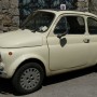 Fiat 500 mit Felgen vom Nachfolger